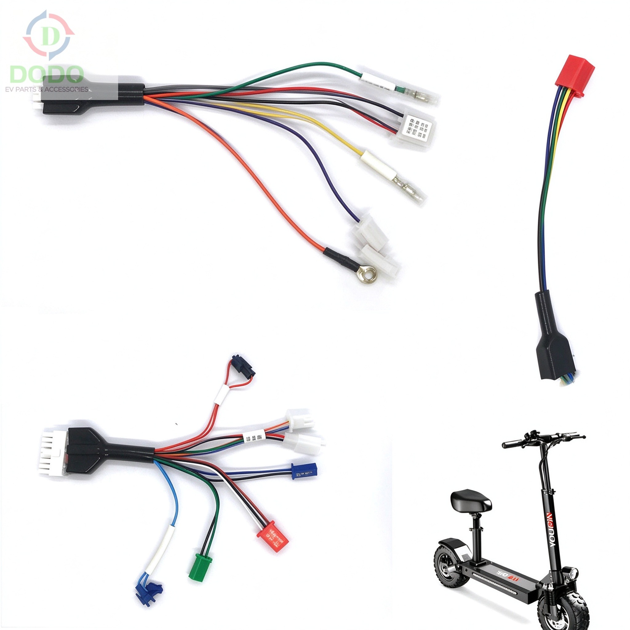 Harness with scooter