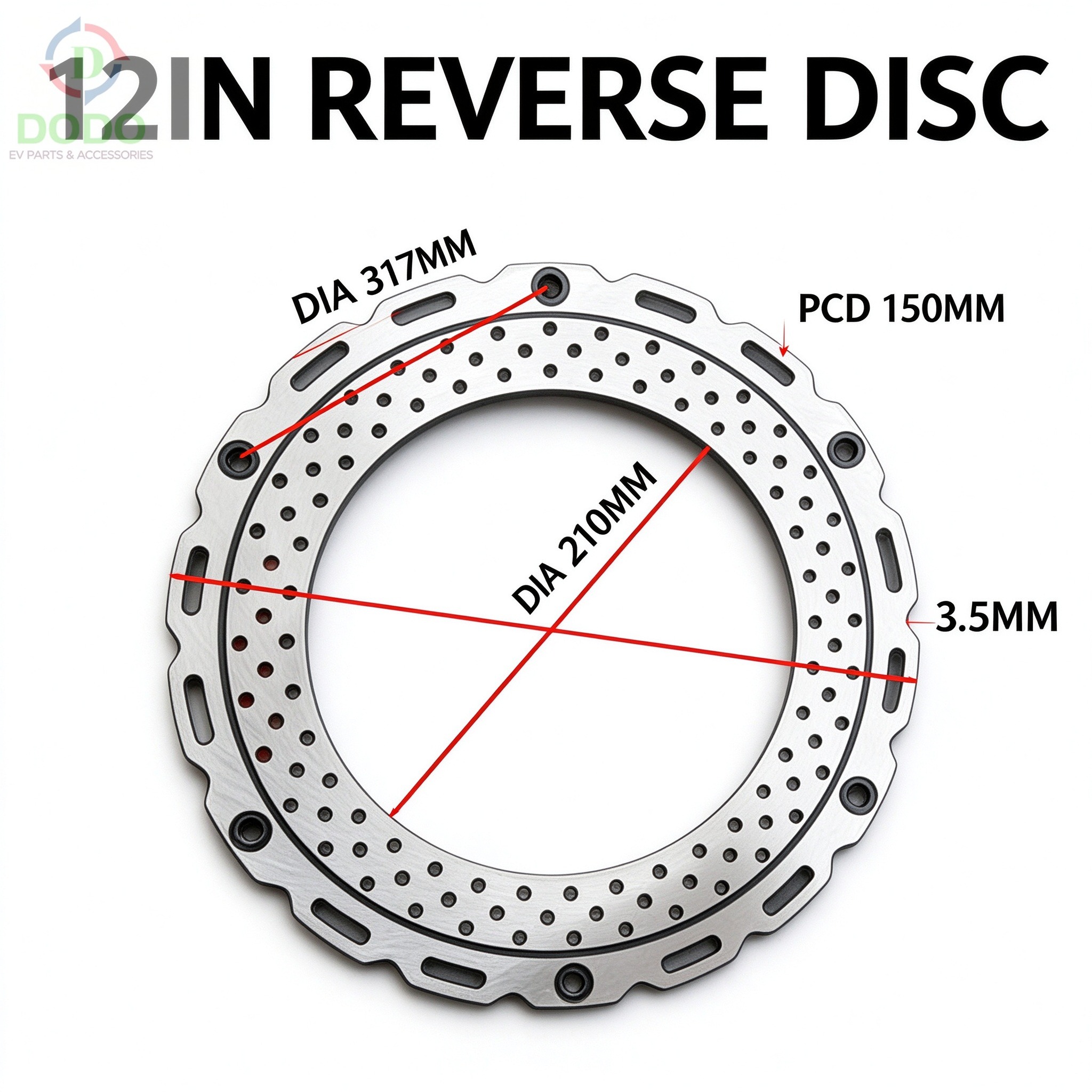 12in dimensions