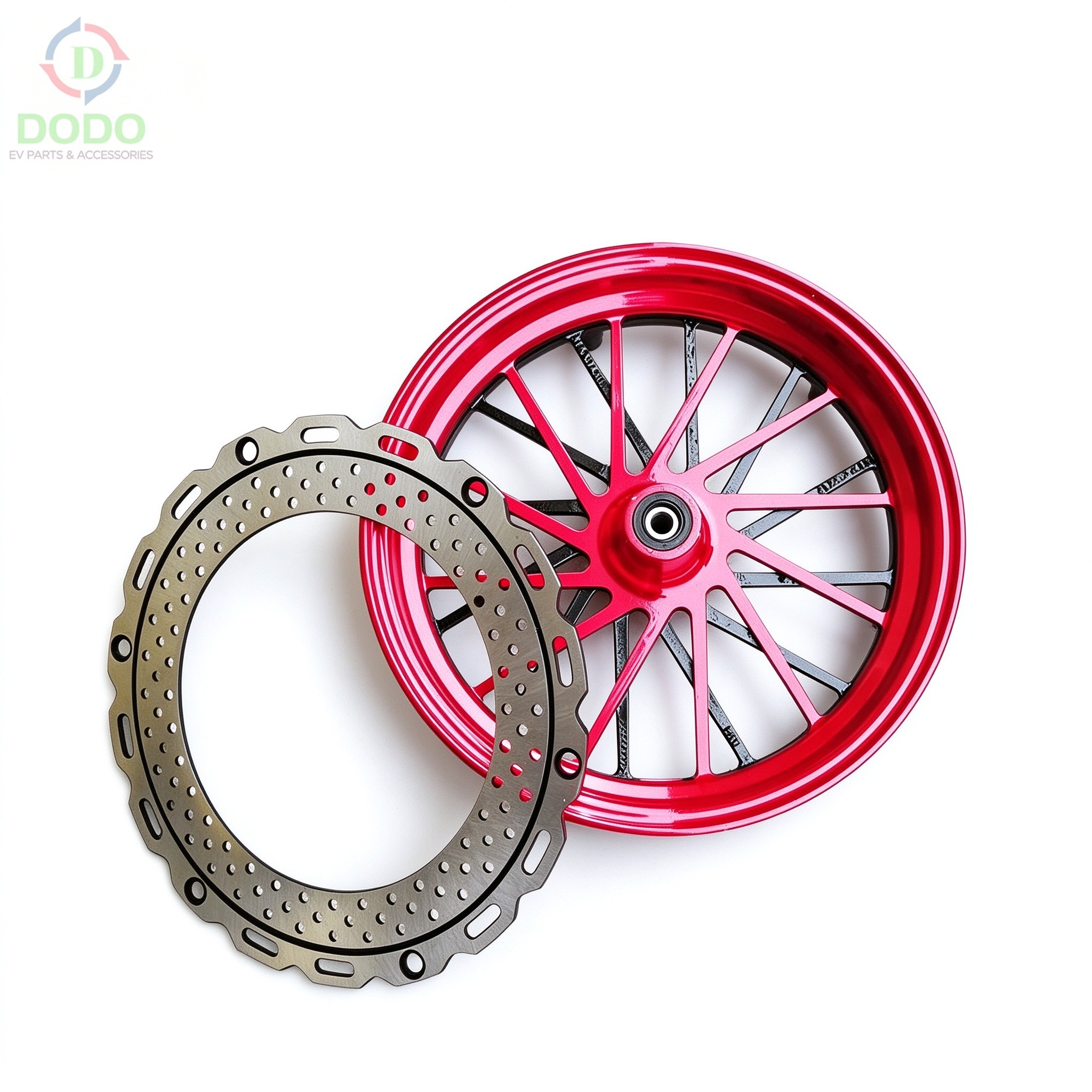 Full disc front wheel