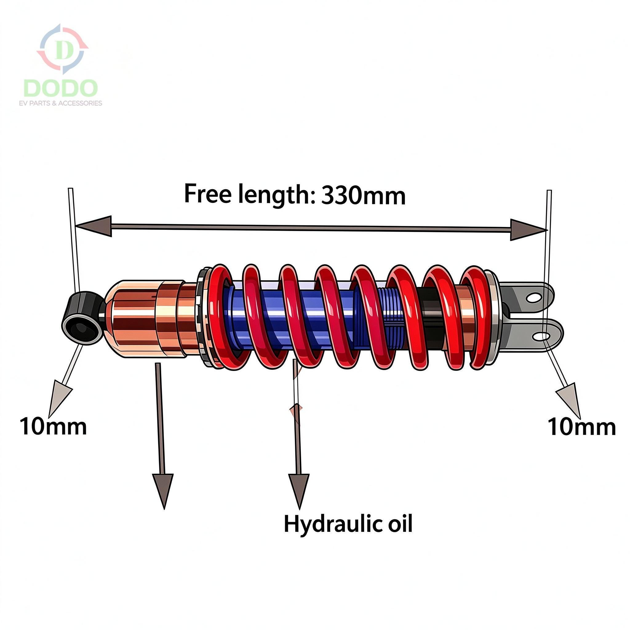 Center Shock Absorber (XR200 / XRE300)