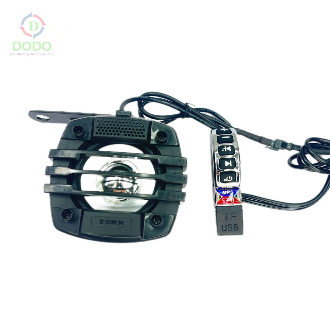 MP3 Audio Kit with Handlebar Controller (Bluetooth / USB Charging / TF)