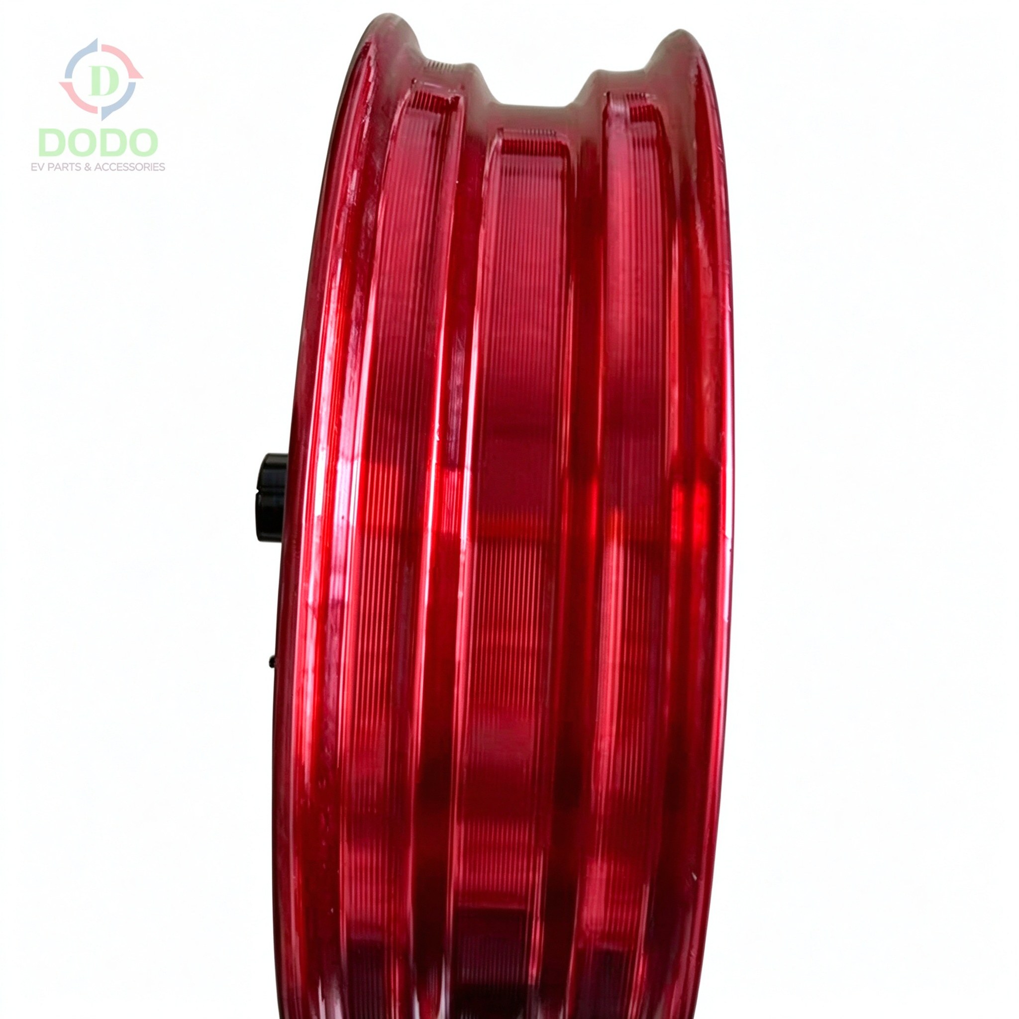 10-Inch Alloy Wheel (Red/Black)